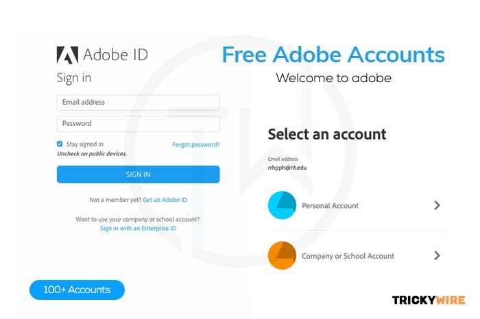 Free Adobe Account