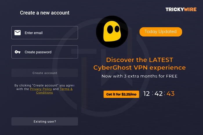 Free Cyberghost Account