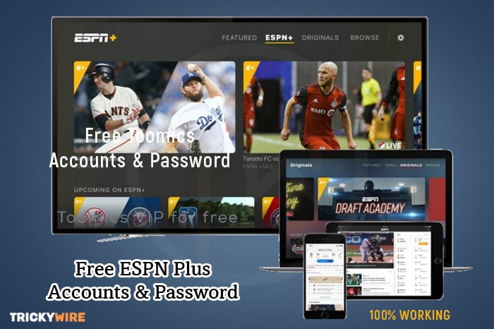 Free ESPN Plus Account