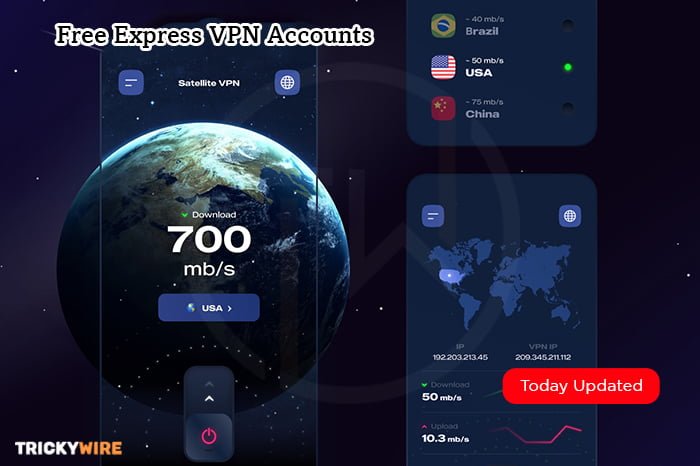 Free Express VPN Account And Passwords: Get Now! [May 2023] - Tricky Wire