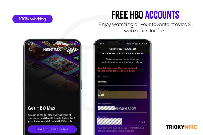 Free HBO Account