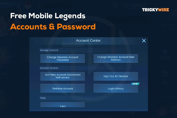 Free Mobile Legends Account