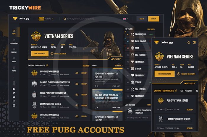 Free PUBG Account